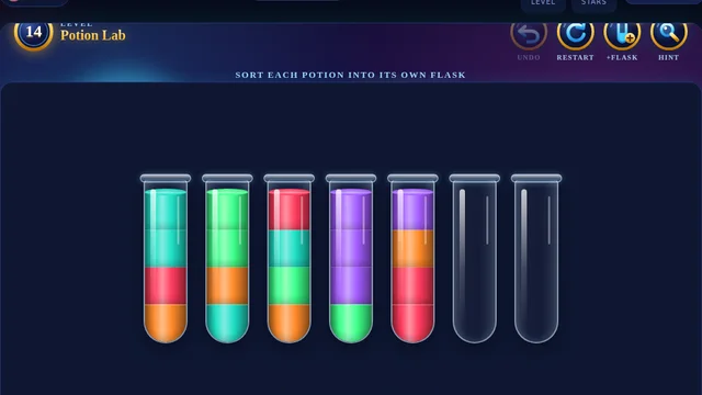 Potion Sort Lab
